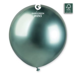 Ballons latex, ballons couleurs unis, shiny, vert