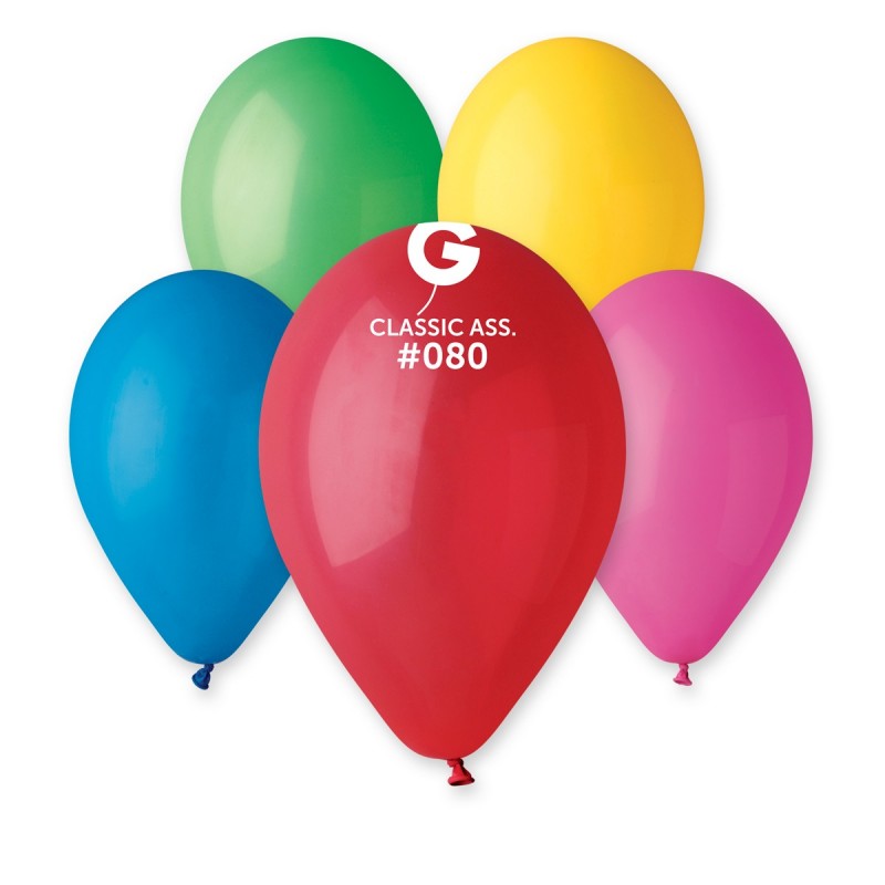 Ballons latex, ballons multi couleurs, 30 cm