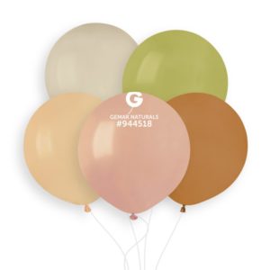 Ballons latex, ballons multi couleurs, naturel