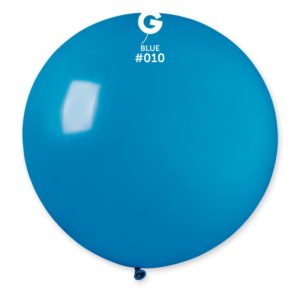 Ballons latex, ballons XXL, bleu moyen