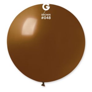 Ballons latex, ballons XXL, chocolat