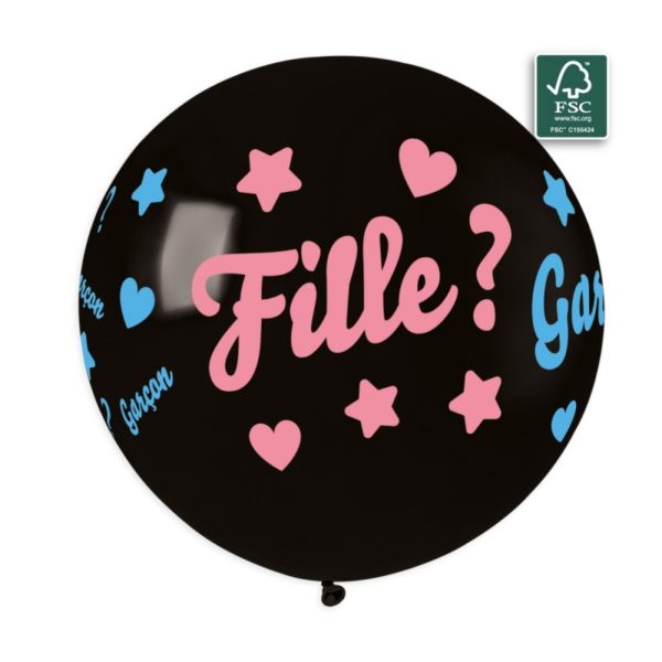 Ballons latex, ballons XXL, Fille ou Gracon