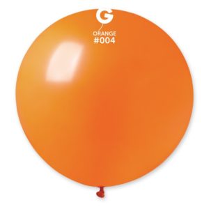 Ballons latex, ballons XXL, orange