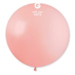 Ballons latex, ballons XXL, rose bébé