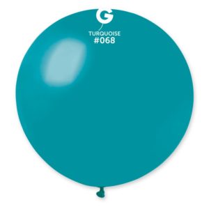 Ballons latex, ballons XXL, turquoise