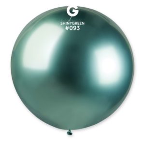 Ballons latex, ballons XXL, vert, shiny