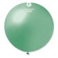Ballons latex, ballons XXL, vert d eau, métal