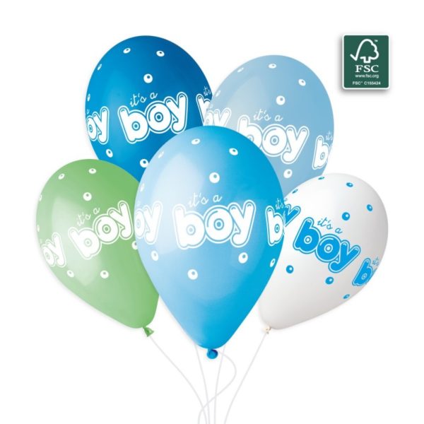 Ballons latex, its a boy