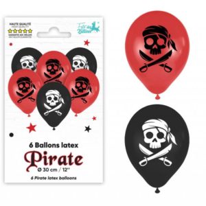 Ballons latex, pirates