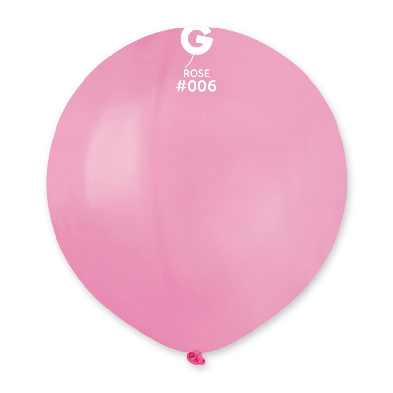 Ballons latex, rose, 48 cm
