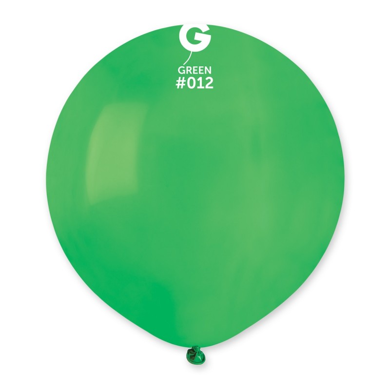 Ballons latex, vert, 48 cm