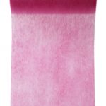 Décoration de salle, tulle et nœud, ruban, fuchsia
