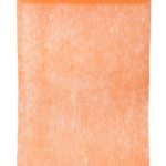 Décoration de salle, tulle et nœud, ruban, orange