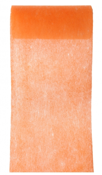 Décoration de salle, tulle et nœud, ruban, orange