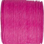 Décoration de table, corde, laiton, fuchsia