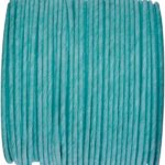 Décoration de table, corde, laiton, turquoise