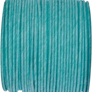 Décoration de table, corde, laiton, turquoise