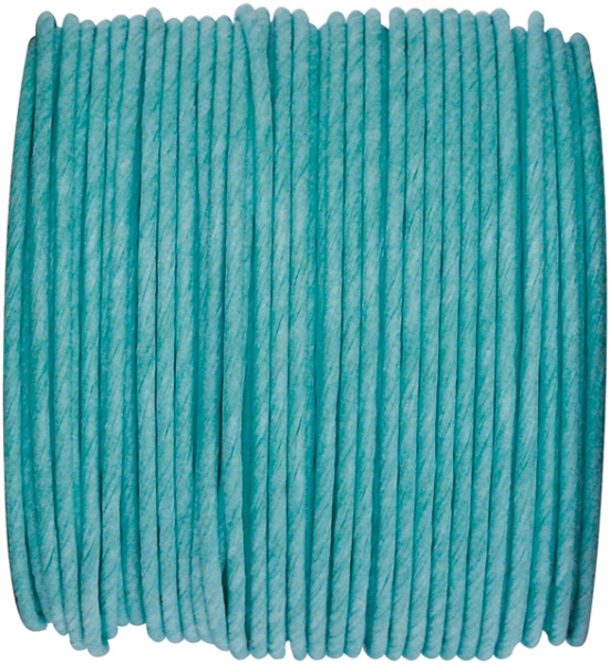 Décoration de table, corde, laiton, turquoise