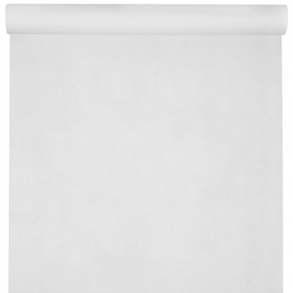 Décoration de table, nappe en intissé, 10 mètres, blanche