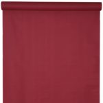 Décoration de table, nappe en intissé, 10 mètres, bordeaux