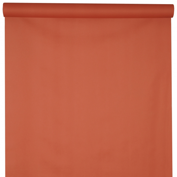 Décoration de table, nappe en intissé, 10 mètres, brique