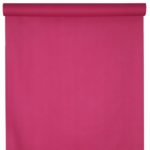Décoration de table, nappe en intissé, 10 mètres, fuchsia
