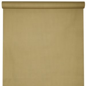 Décoration de table, nappe en intissé, 10 mètres, naturel