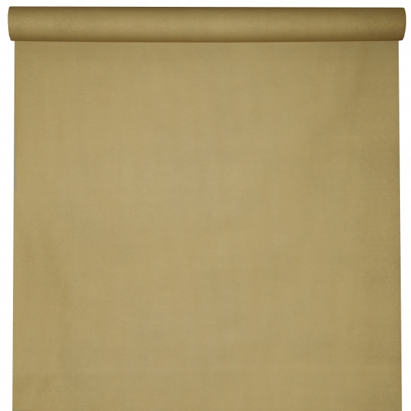Décoration de table, nappe en intissé, 10 mètres, naturel