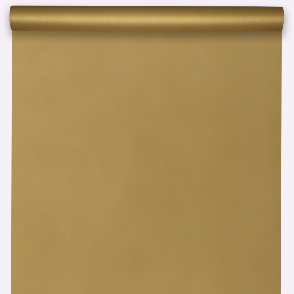 Décoration de table, nappe en intissé, 10 mètres, or