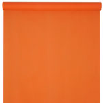 Décoration de table, nappe en intissé, 10 mètres, orange