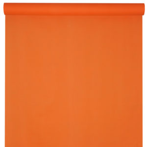 Décoration de table, nappe en intissé, 10 mètres, orange