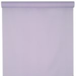 Décoration de table, nappe en intissé, 10 mètres, parme