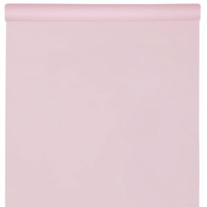 Décoration de table, nappe en intissé, 10 mètres, rose clair