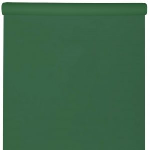 Décoration de table, nappe en intissé, 10 mètres, vert fonce