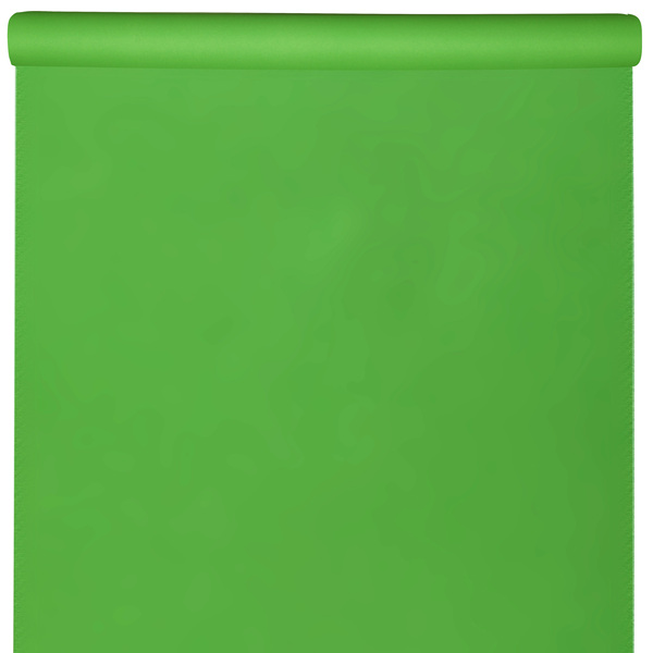 Décoration de table, nappe en intissé, 10 mètres, vert pomme