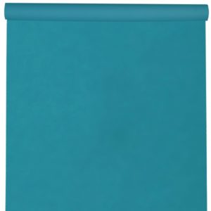 Décoration de table, nappe en intissé, 25 mètres, aqua