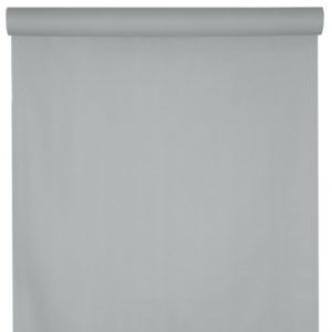 Décoration de table, nappe en intissé, 25 mètres, argent