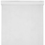 Décoration de table, nappe en intissé, 25 mètres, blanche