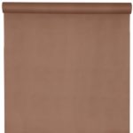 Décoration de table, nappe en intissé, 25 m, bronze