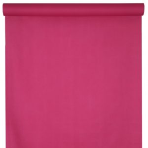 Décoration de table, nappe en intissé, 25 m, fuchsia