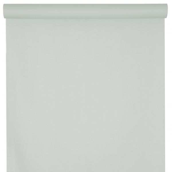 Décoration de table, nappe en intissé, 25 m, gris perle