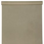 Décoration de table, nappe en intissé, 25 m, taupe
