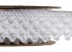 Décoration de table, ruban, dentelle, blanc