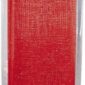 Décoration de table, ruban, 7 mm, rouge