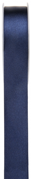 Décoration de table, ruban, satin, 6mm, bleu marine