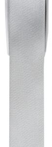 Décoration de table, ruban, satin, 6mm, gris