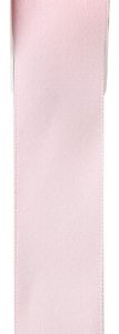 Décoration de table, ruban, satin, 6mm, rose