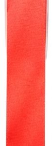 Décoration de table, ruban, satin, 6mm, rouge