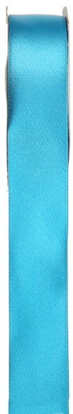 Décoration de table, ruban, satin, 6mm, turquoise