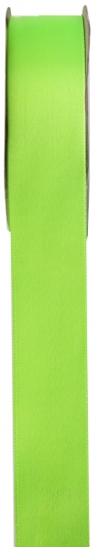 Décoration de table, ruban, satin, 25mm, vert anis
